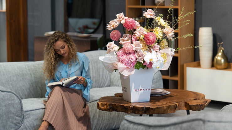 Never Forget a Date Again | The "Forget-Me-Knot" Flower Subscription Dubai
